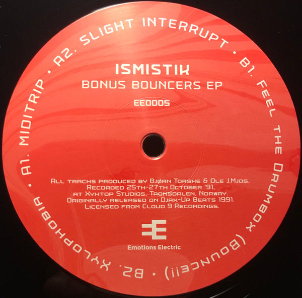 Ismistik - Bonus Bouncers EP | Emotions Electric (EE0005)