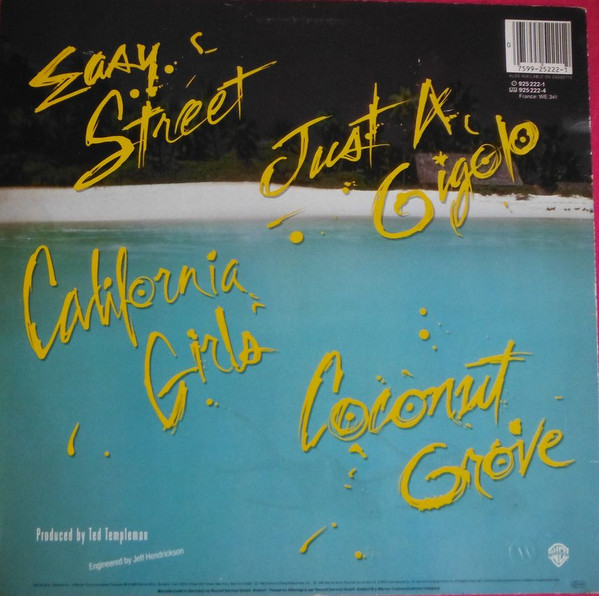 David Lee Roth - Crazy From The Heat | Warner Bros. Records (925 222-1) - 2