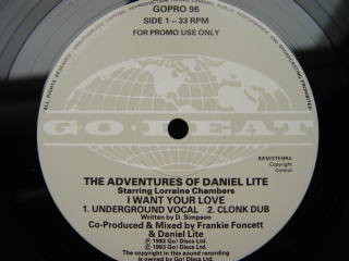 The Adventures Of Daniel Lite - I Want Your Love | Go! Beat (GOPRO 96)