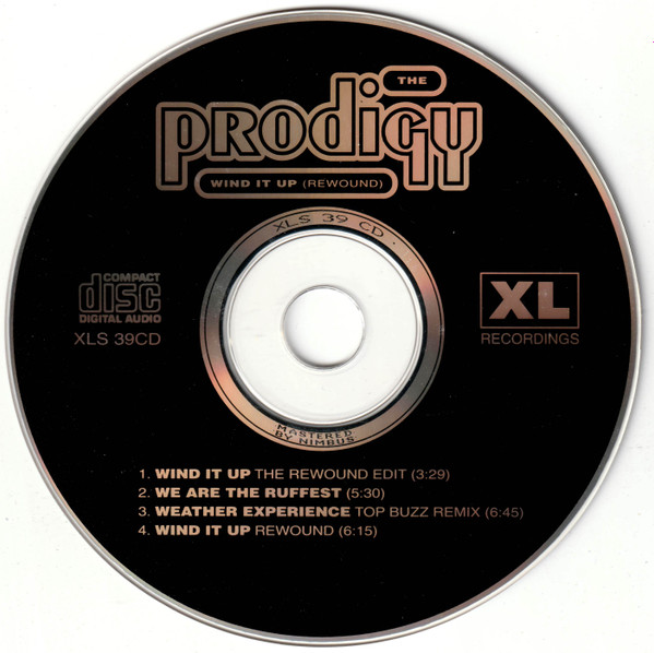 The Prodigy - Wind It Up (Rewound) | XL Recordings (XLS 39CD) - 4