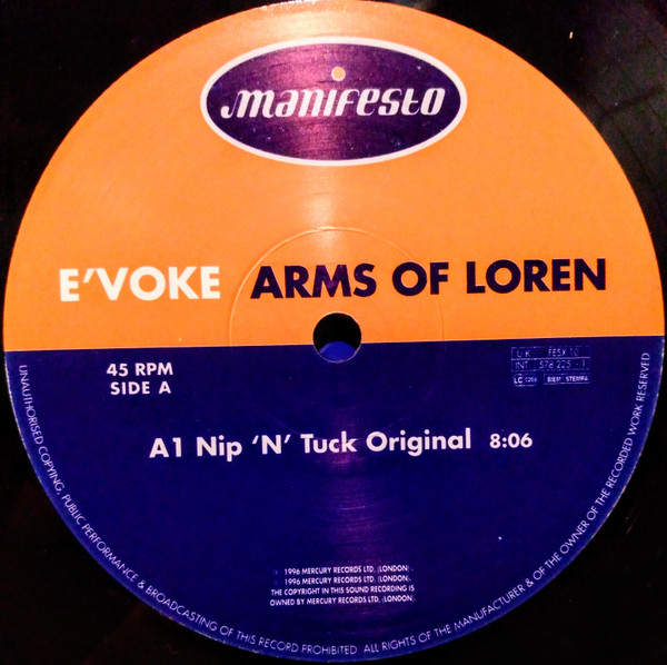 E'voke - Arms Of Loren | Manifesto (FESX 10) - 3