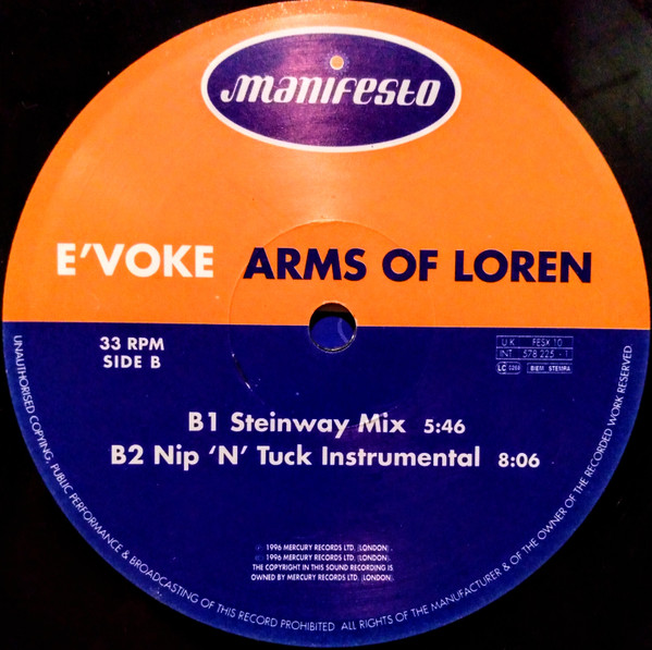 E'voke - Arms Of Loren | Manifesto (FESX 10) - 4