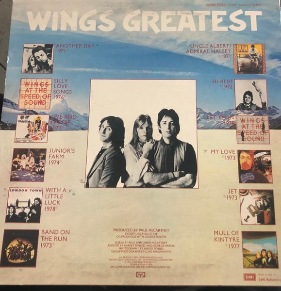 Wings - Wings Greatest | MPL (3C 064-61963) - 2 Wings - Wings Greatest | MPL (3C 064-61963) - 2