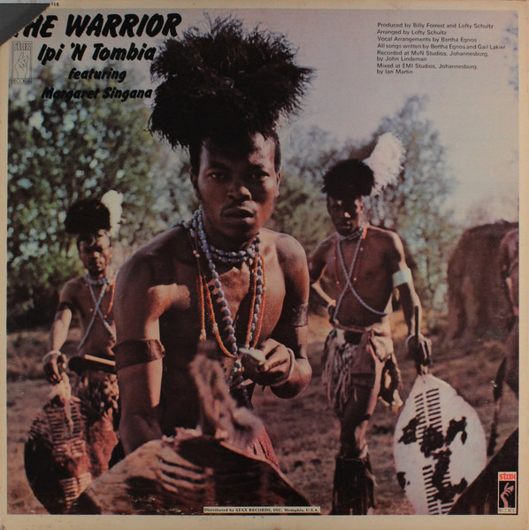 Ipi-Tombi Featuring Margaret Singana - The Warrior | Stax (STS-5516) - 2