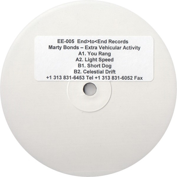 Marty Bonds - EVA - Extra Vehicular Activity | End to End (EE-005)