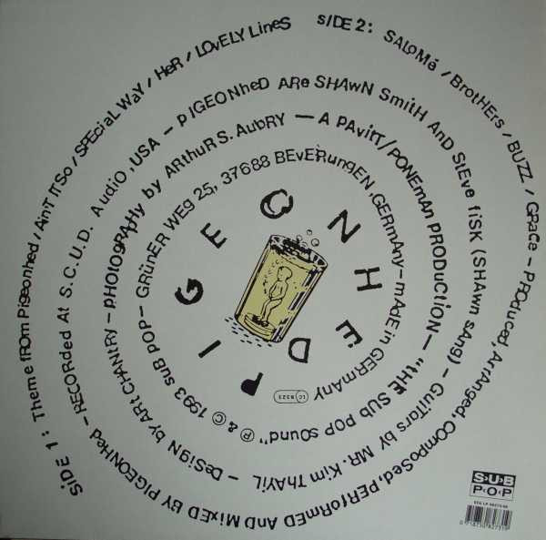 Pigeonhed - Pigeonhed | Sub Pop (SP 101/273) - 2