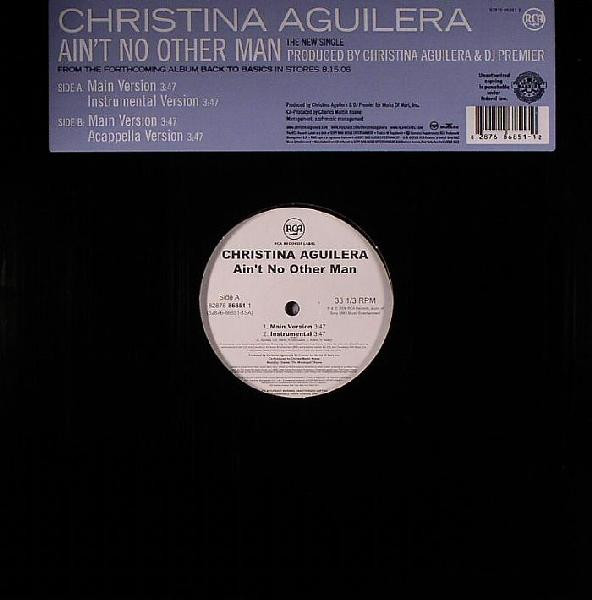 Christina Aguilera - Ain't No Other Man | RCA (82876-86851-1) - main