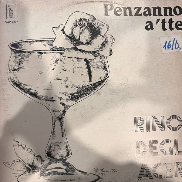 Rino Degli Aceri - Penzanno A 'Tte | Nuova New York Record (PALP 3377)