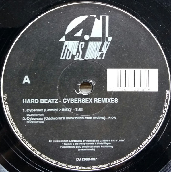 Hard Beatz - Cybersex (Remixes) | 4 DJ's Only (DJ-2000-007) - 2 Hard Beatz - Cybersex (Remixes) | 4 DJ's Only (DJ-2000-007) - 2