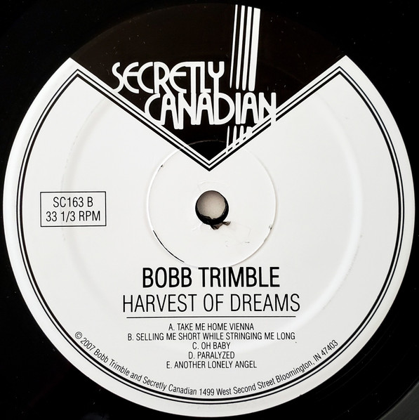 Bobb Trimble - Harvest Of Dreams | Secretly Canadian (SC163) - 2