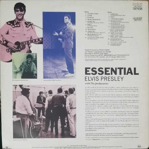 Elvis Presley - Essential Elvis | RCA Victor (APL1 6038) - 2