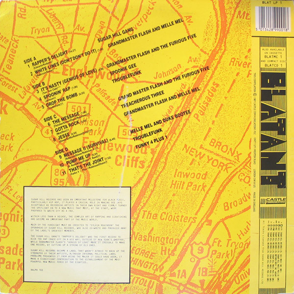 Various - Genius Of Rap - The Sugarhill Story | Blatant (BLATLP 1) - 2