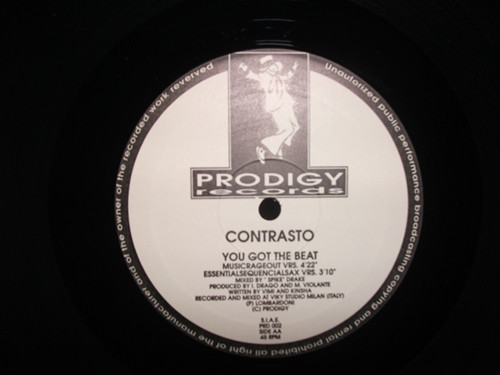 Contrasto - You Got The Beat | Prodigy Records (PRD 002) - 3 Contrasto - You Got The Beat | Prodigy Records (PRD 002) - 3