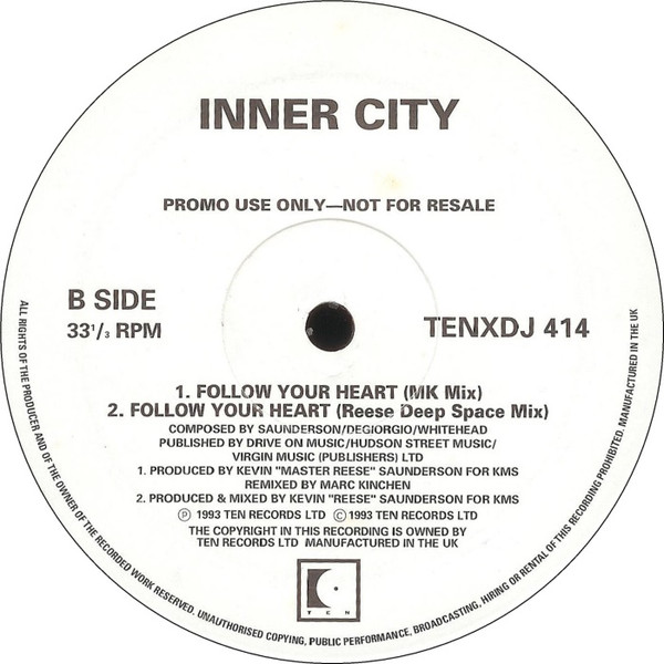 Inner City - Till We Meet Again | 10 Records (TENXDJ 414)