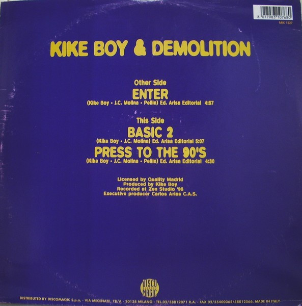 Kike Boy + Demolition - Basic 2 | Discomagic Records (MIX 1227) - 2 Kike Boy + Demolition - Basic 2 | Discomagic Records (MIX 1227) - 2