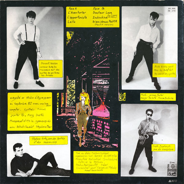 Indochine - L'Aventurier | Clemence Melody (201 959) - 2