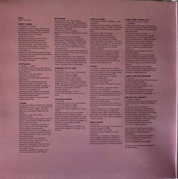 Tyler, The Creator - Igor | Columbia (19075965221) - 2