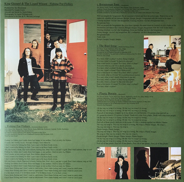 King Gizzard And The Lizard Wizard - Fishing For Fishies | Flightless (FLT-048) - 3 King Gizzard And The Lizard Wizard - Fishing For Fishies | Flightless (FLT-048) - 3