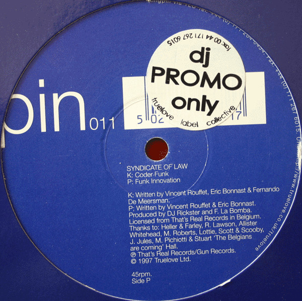 Syndicate Of Law - Coder Funk | Kingpin (pin011) - main