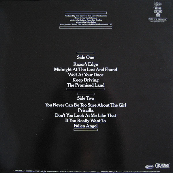 Meat Loaf - Midnight At The Lost And Found | Epic (EPC 25243) - 2 Meat Loaf - Midnight At The Lost And Found | Epic (EPC 25243) - 2