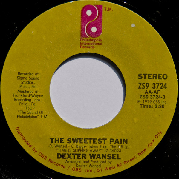 Dexter Wansel - The Sweetest Pain / Funk Attack | Philadelphia International Records (ZS9 3724)