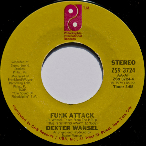 Dexter Wansel - The Sweetest Pain / Funk Attack | Philadelphia International Records (ZS9 3724) - 2