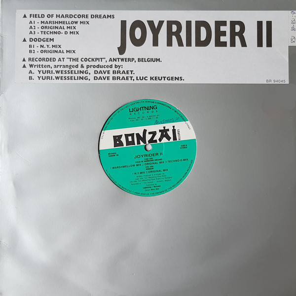 Joyrider - II | Bonzai Records (BR 94045)