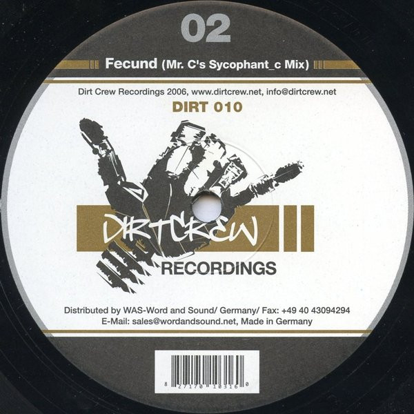 Adultnapper - Fecund | Dirt Crew Recordings (DIRT 010) - 2