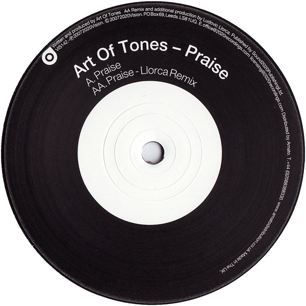 Art Of Tones - Praise | 20:20 Vision (VIS142) - 3