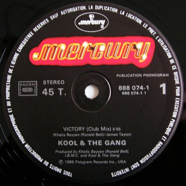 Kool & The Gang - Victory | Mercury (888 074-1) - 3