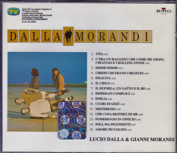 Lucio Dalla / Gianni Morandi - Dalla / Morandi | Sorrisi E Canzoni TV (GA 180402) - 2