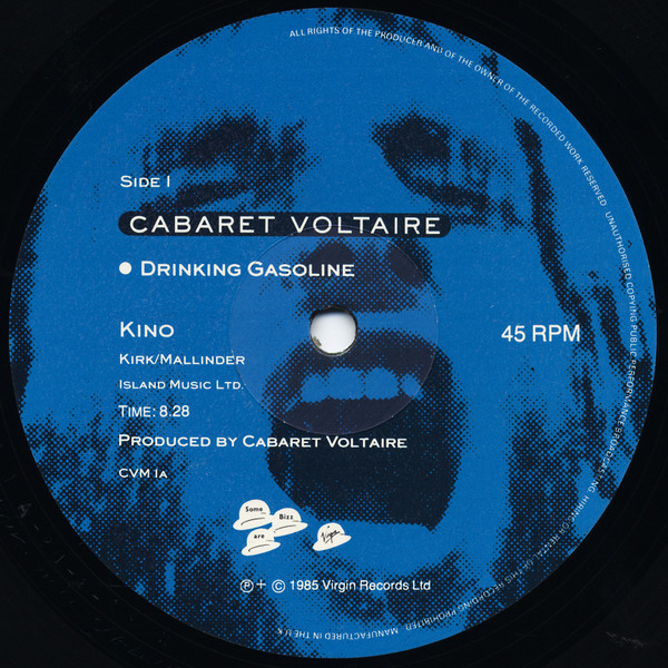 Cabaret Voltaire - Drinking Gasoline | Virgin (CVM 1) - 7