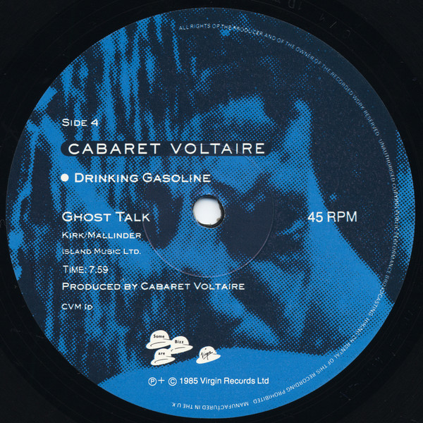 Cabaret Voltaire - Drinking Gasoline | Virgin (CVM 1) - 10
