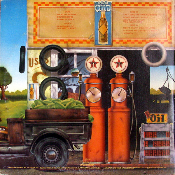 The Allman Brothers Band - Wipe The Windows, Check The Oil, Dollar Gas | Capricorn Records (2CX0177) - 4 The Allman Brothers Band - Wipe The Windows, Check The Oil, Dollar Gas | Capricorn Records (2CX0177) - 4