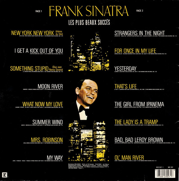 Frank Sinatra - Les Plus Beaux Succès De Frank Sinatra | Reprise Records (923 927-1) - 2