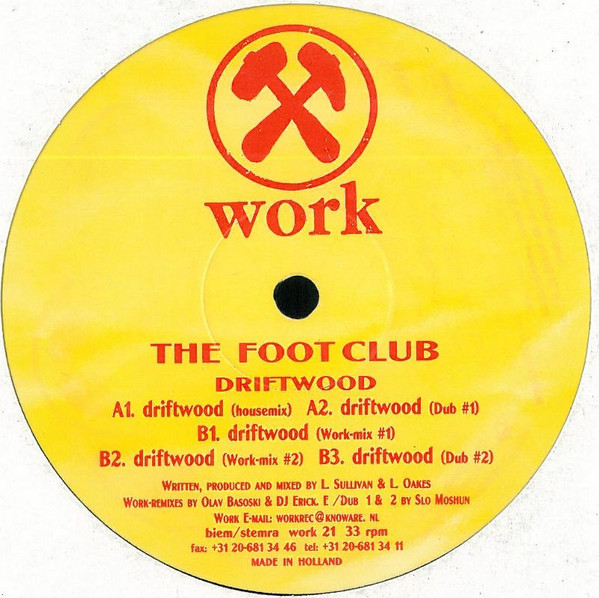 The Footclub - Driftwood | Work Records (work 21) - main