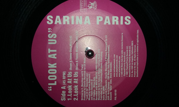 Sarina Paris - Look At Us | Playland Records (PVL 50193)