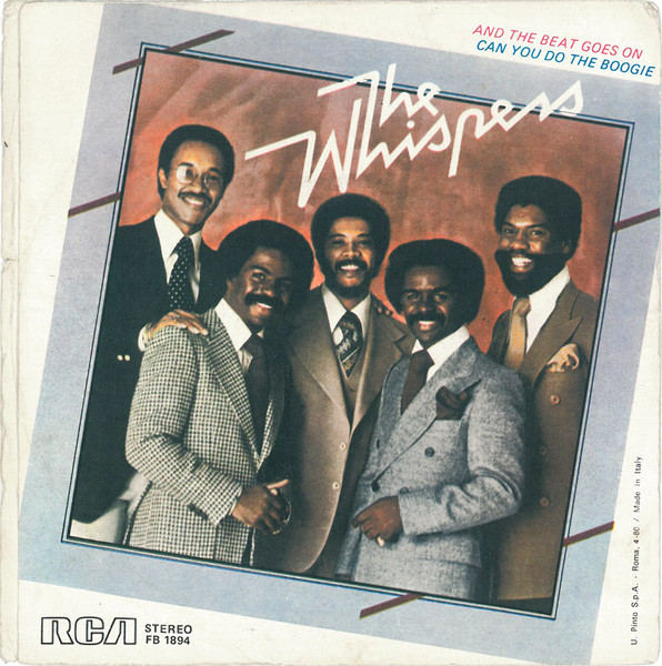 The Whispers - And The Beat Goes On / Can You Do The Boogie | RCA (FB 1894) - 2