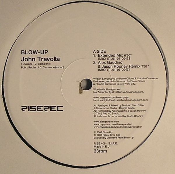 Blow-Up - John Travolta | Rise (RISE 408) - 2