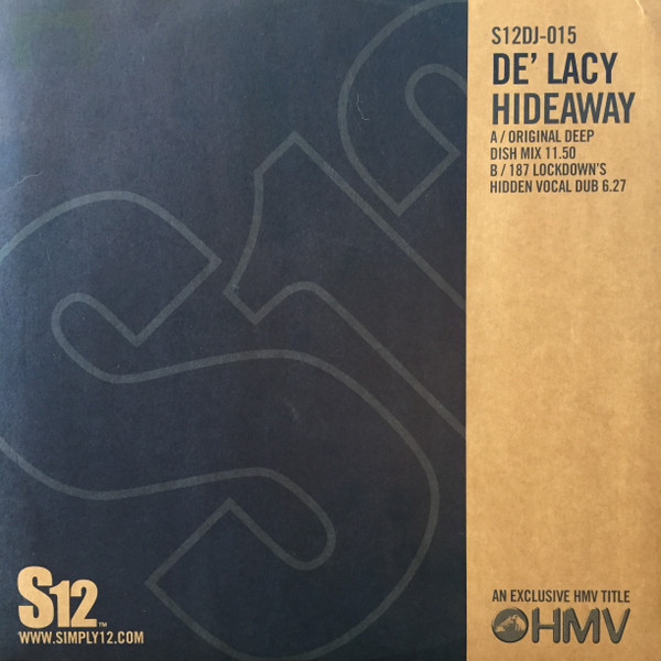 De'Lacy - Hideaway | S12 (S12DJ-015) - 2