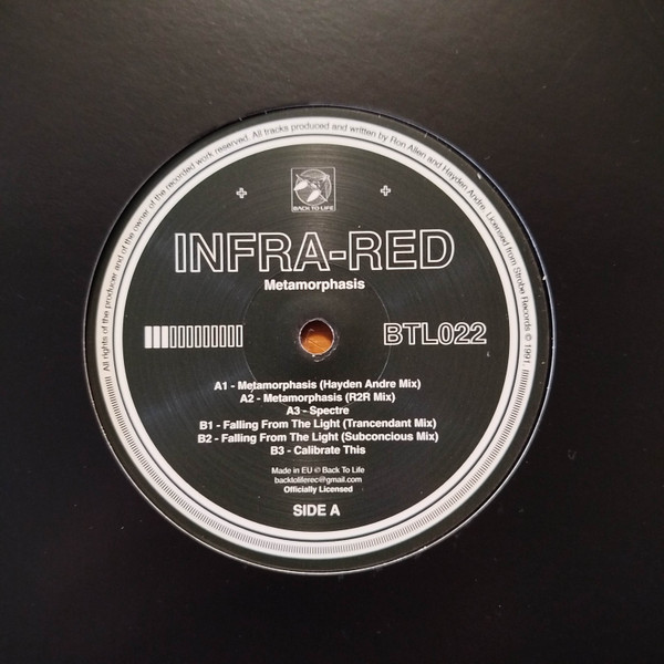 Infra-Red - Metamorphasis | Back To Life (BTL022)