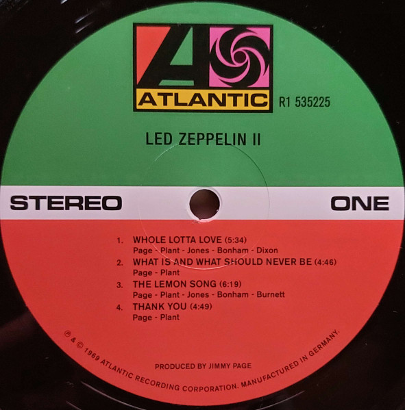 Led Zeppelin - Led Zeppelin II | Atlantic (8122796640) - 4