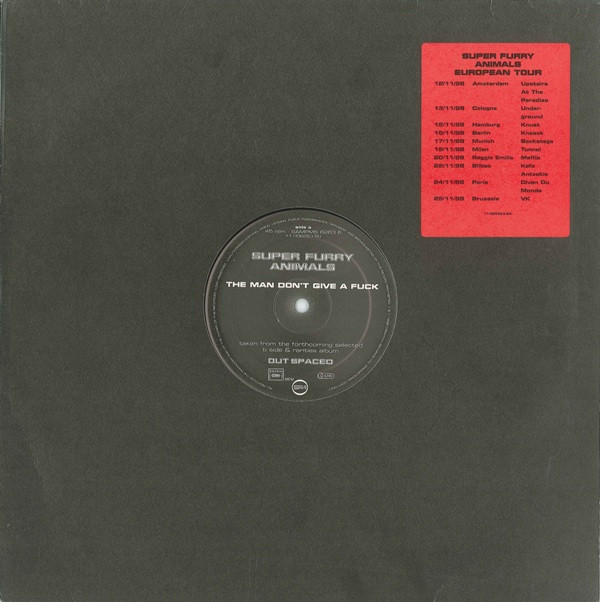 Super Furry Animals - The Man Don't Give A Fuck | Creation Records (SAMPMS 6263 6)