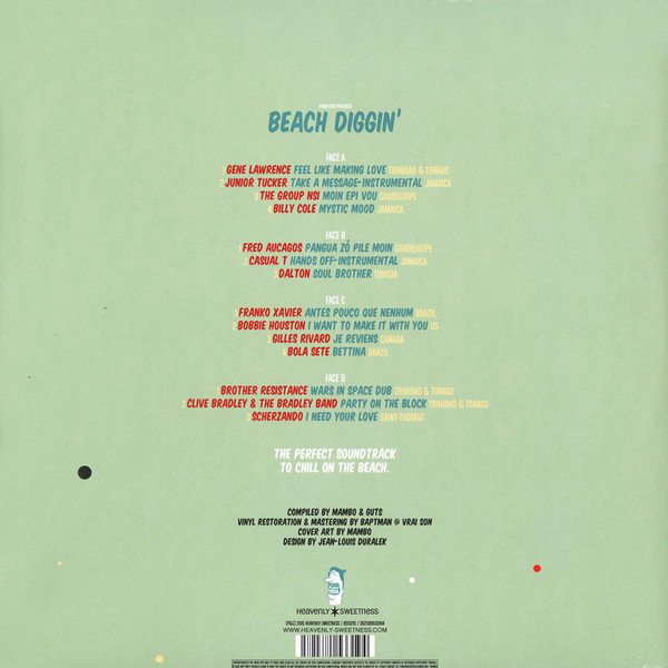 Various - Pura Vida Presents: Beach Diggin' Volume 3  | Heavenly Sweetness (HS132VL) - 2
