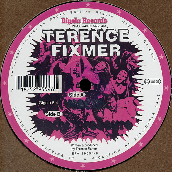 Terence Fixmer - Warm / Body Pressure | International Deejay Gigolo Records (Gigolo 5 4) - main