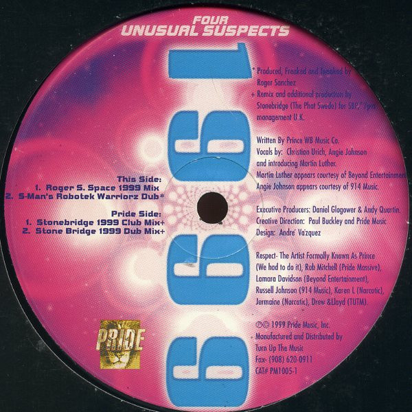 Four Unusual Suspects - 1999 | Pride Music (PM 1005-1)