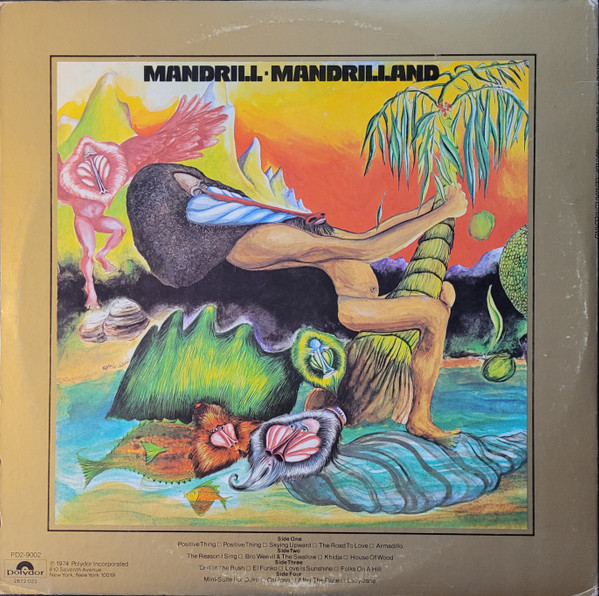 Mandrill - Mandrilland (2LP) [Vinyl] | Polydor (PD-2-9002) - 4