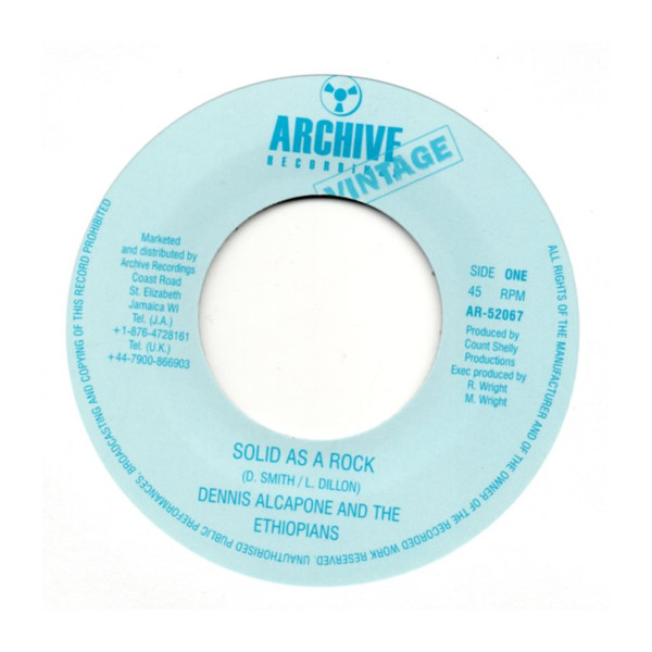 Dennis Alcapone / Mighty Soul Rebels - Solid As A Rock / Judgement Day Is Near | Not On Label (AR7043)
