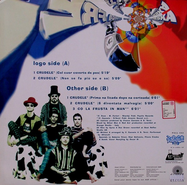 Pitura Freska - Crudele (Remix) | Dance Pollution (POLL 043)