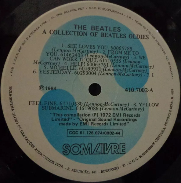 The Beatles - A Collection Of Beatles Oldies | Som Livre (410.7002) - 4